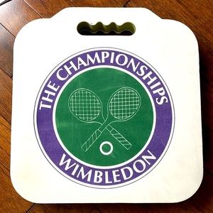 Vintage Wimbledon Stadium Seat Cushion / Chair Pad